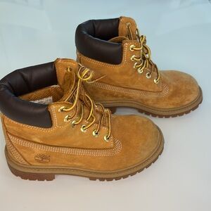 Timberland Brown Leather Ankle Boots